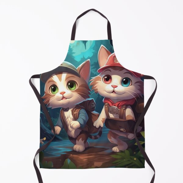 Item preview, The adventurous cats designed and sold by Riverside-Moon.