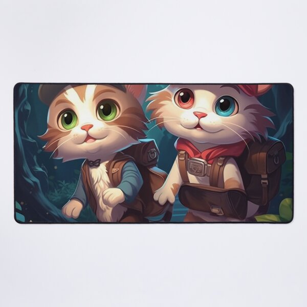 Item preview, The adventurous cats designed and sold by Riverside-Moon.