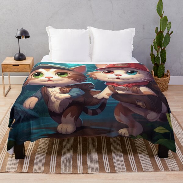 Item preview, The  adventurous cats designed and sold by Riverside-Moon.
