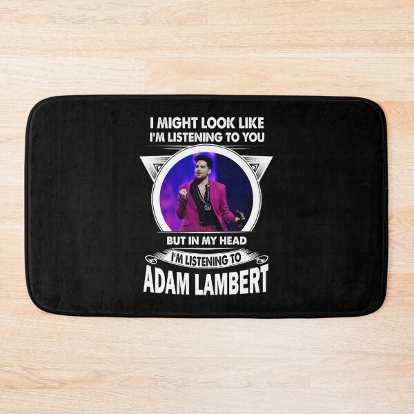 Item preview, LISTENING TO ADAM LAMBERT designed and sold by KerryInsideOut.