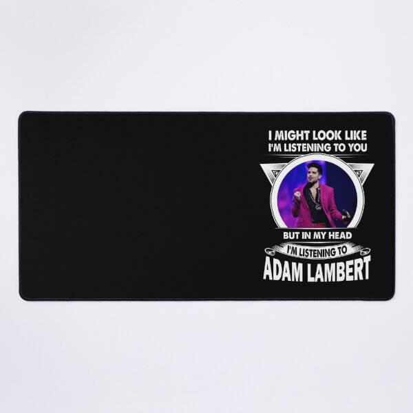 Item preview, LISTENING TO ADAM LAMBERT designed and sold by KerryInsideOut.