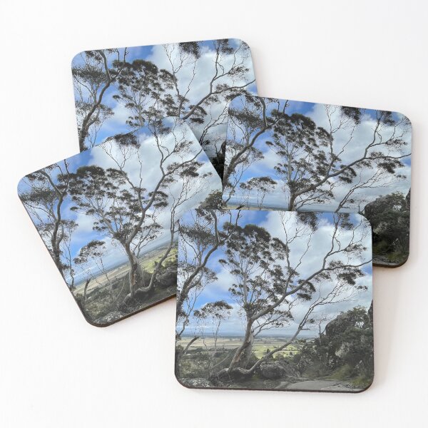 Item preview, Central Vic through trees on Hanging Rock designed and sold by Susan Henry.
