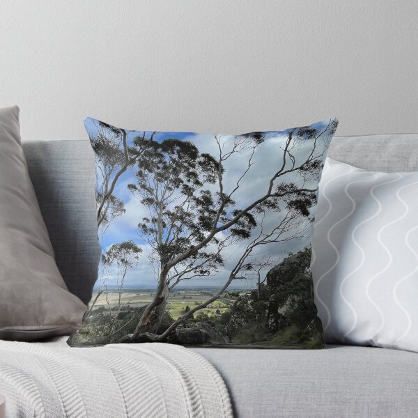 Item preview, Central Vic through trees on Hanging Rock designed and sold by Susan Henry.