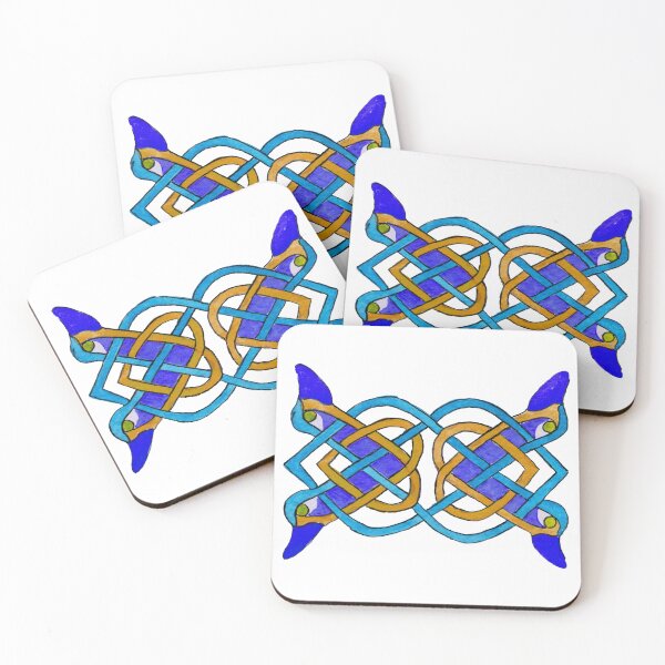 Item preview, Bi-coloured Celtic tracery designed and sold by Zamen.