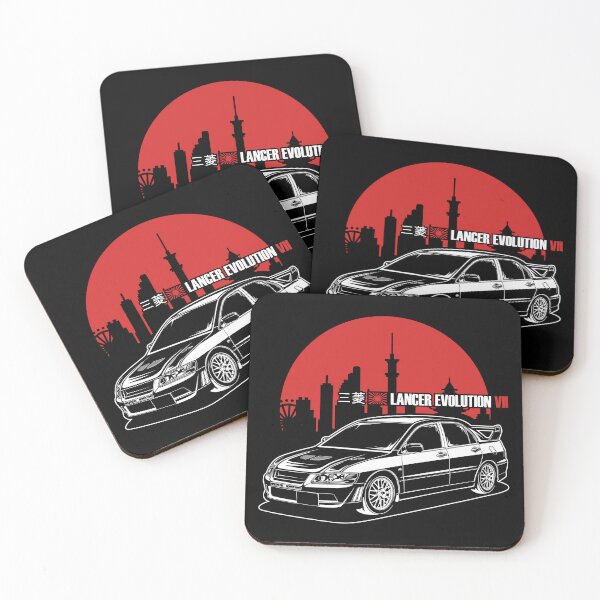 Item preview, Lancer Evolution VII - Red & White Print designed and sold by RAS-77.