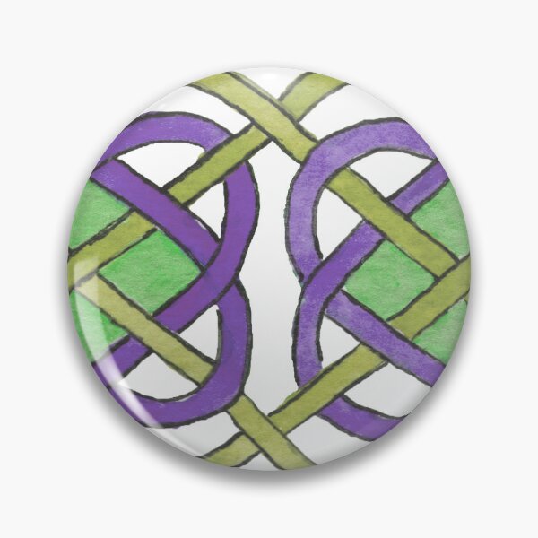 Item preview, Celtic interlacing colors ter designed and sold by Zamen.