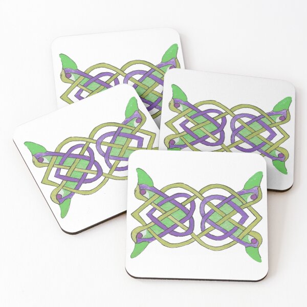 Item preview, Celtic interlacing colors ter designed and sold by Zamen.