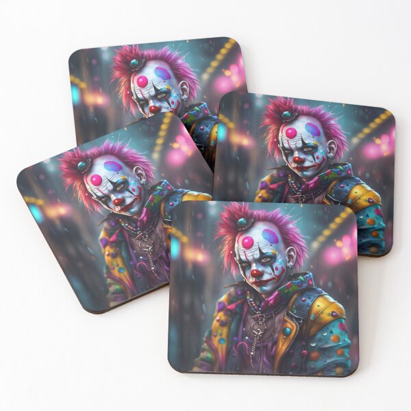 Item preview,  "Cyberpunk Clown" designed and sold by Songedete.