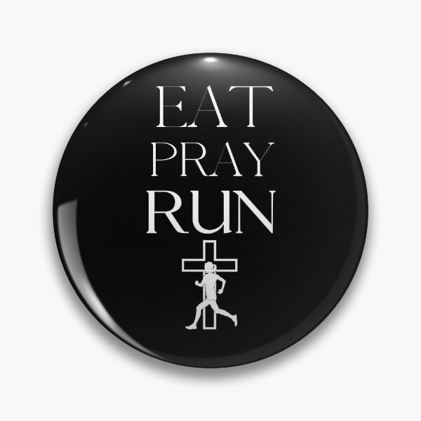 Item preview, Eat pray run designed and sold by WickyWildLife.