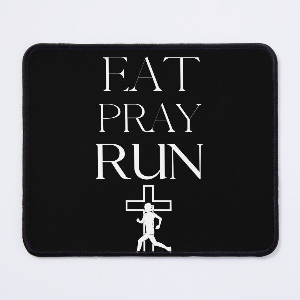 Item preview, Eat pray run designed and sold by WickyWildLife.