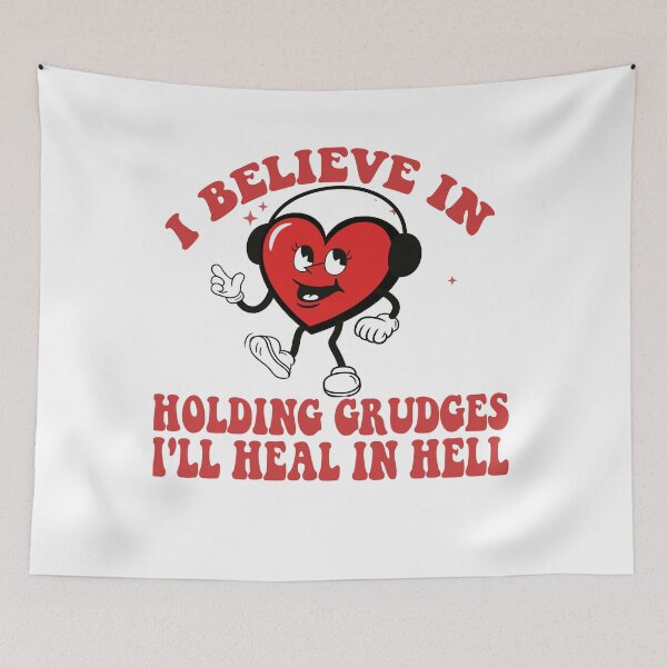 Item preview, I Believe In Holding Grudges, I'll Heal in Hell Music designed and sold by AME ⭐⭐⭐⭐⭐.