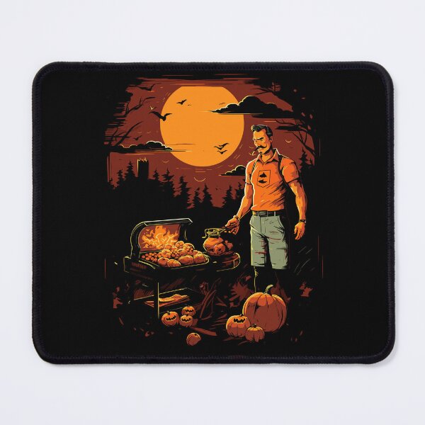 Item preview, Grillin' & Chillin' Halloween BBQ Cookout Grilling designed and sold by NoLimit-Merica.