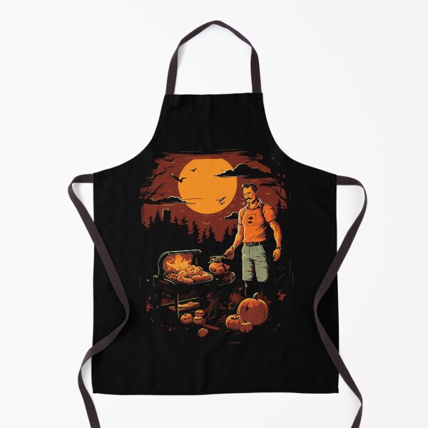 Item preview, Grillin' & Chillin' Halloween BBQ Cookout Grilling designed and sold by NoLimit-Merica.