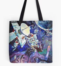 Spaceship Earth Mural Tote Bag