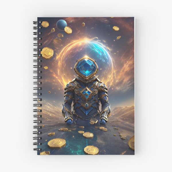 Item preview, Futuristic robot, Cryptocurrency, crypto, coins, earth, unreal world designed and sold by Chemikal1993.