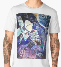 Spaceship Earth Mural Men's Premium T-Shirt