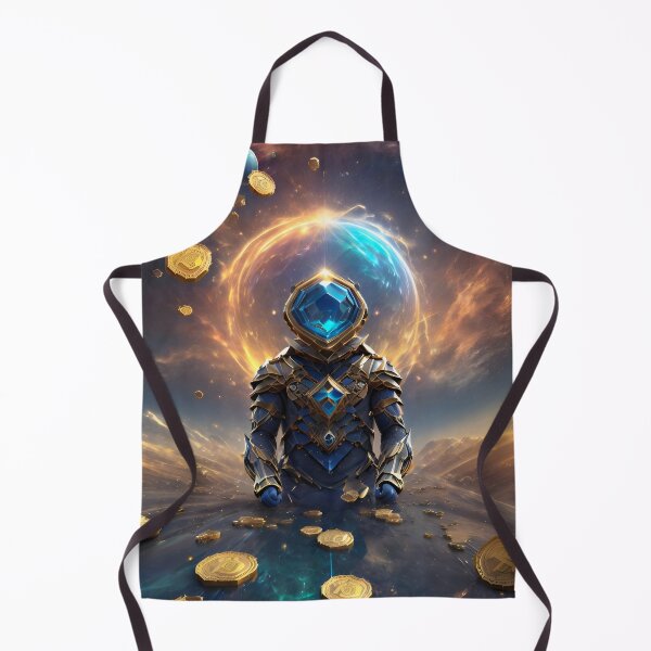 Item preview, Futuristic robot, Cryptocurrency, crypto, coins, earth, unreal world designed and sold by Chemikal1993.