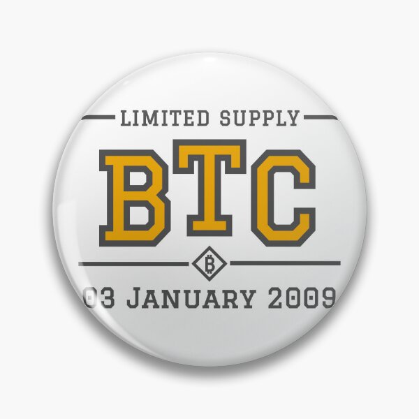 Item preview, Bitcoin BTC Crypto, Limited supply, 03 January 2009 designed and sold by WhitepaperStyle.