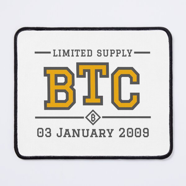 Item preview, Bitcoin BTC Crypto, Limited supply, 03 January 2009 designed and sold by WhitepaperStyle.