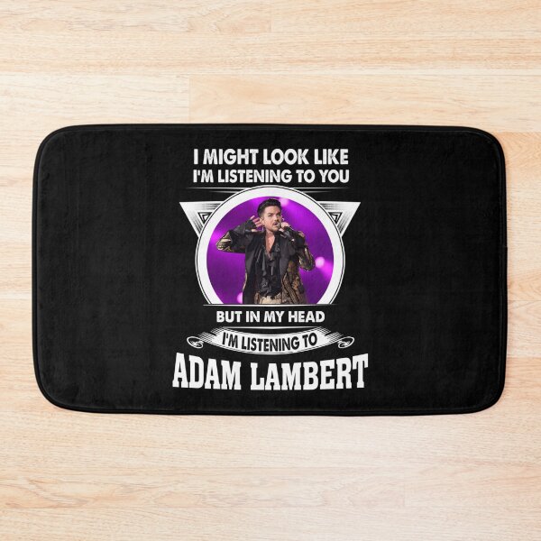 Item preview, LISTENING TO ADAM LAMBERT designed and sold by KerryInsideOut.