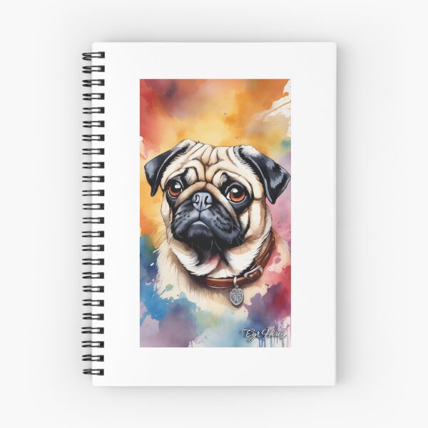 Item preview, pug dog designed and sold by EyrHeren.
