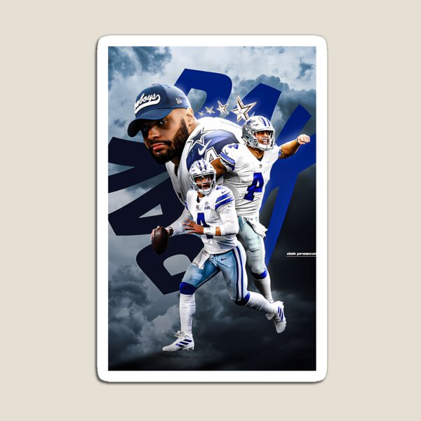 Dallas Cowboys Magnet-Dallas NFC East Dak Prescott Texas Star Zeke