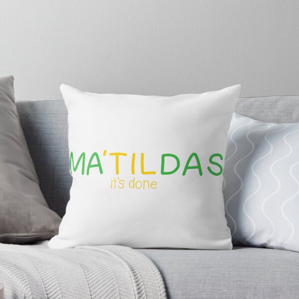 Item preview, Green and Gold Matildas - Til It’s Done designed and sold by jeminamarina.