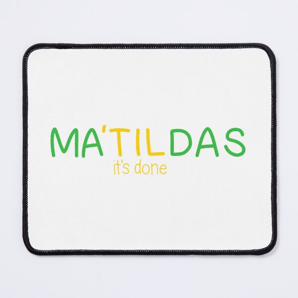 Item preview, Green and Gold Matildas - Til It’s Done designed and sold by jeminamarina.