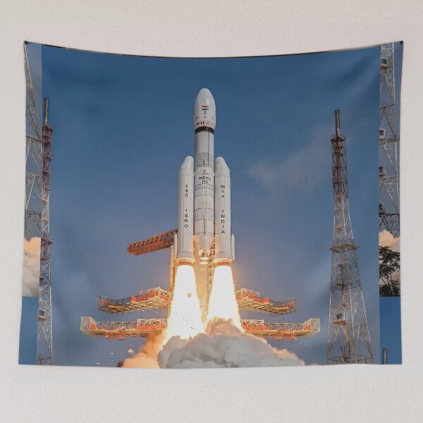 Item preview, chandrayaan 3 Space designed and sold by Aestheticlanart.