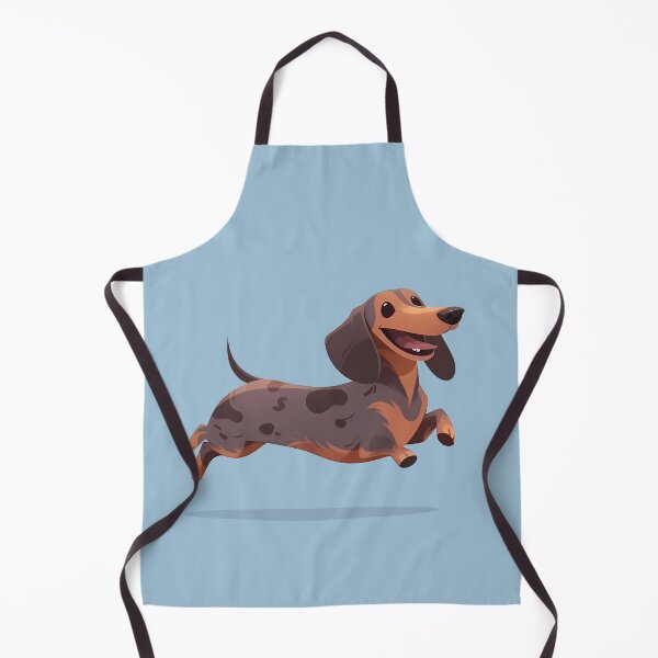 Item preview, Dapple Dachshund Jumping designed and sold by lunaticbear.