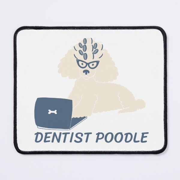 Item preview, Dentist Poodle designed and sold by styleeteetshirt.