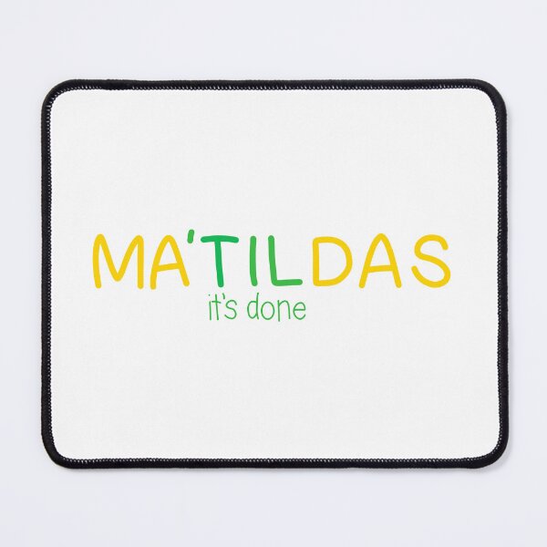 Item preview, Green and Gold Matildas - Til It’s Done designed and sold by jeminamarina.