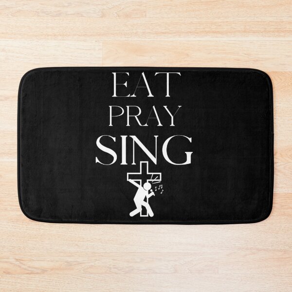 Item preview, Eat pray sing designed and sold by WickyWildLife.