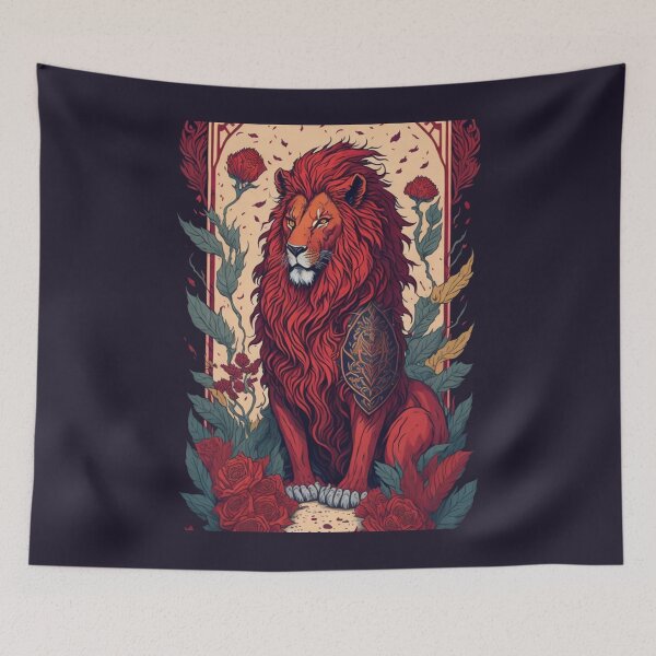 Item preview, majestic lion designed and sold by Majkel & Majkel.