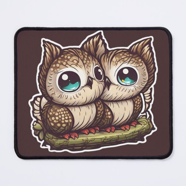 Item preview, cute owl sticker for owl lovers designed and sold by Tape2Sticker.