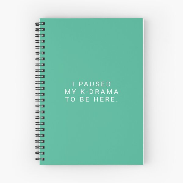 Item preview, i paused my kdrama to be here designed and sold by nelkrshop.