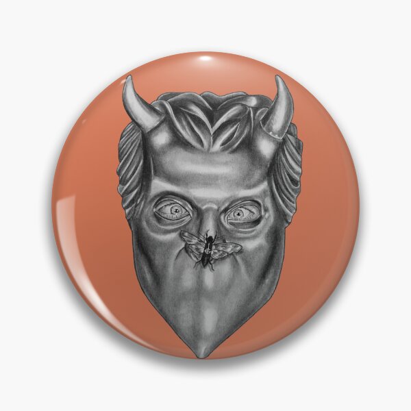 Item preview, Ghoul Mask with moth, The Band Ghost  designed and sold by artghuleh.