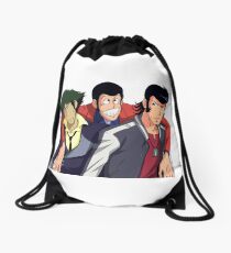 Lupin Family Reunion Drawstring Bag