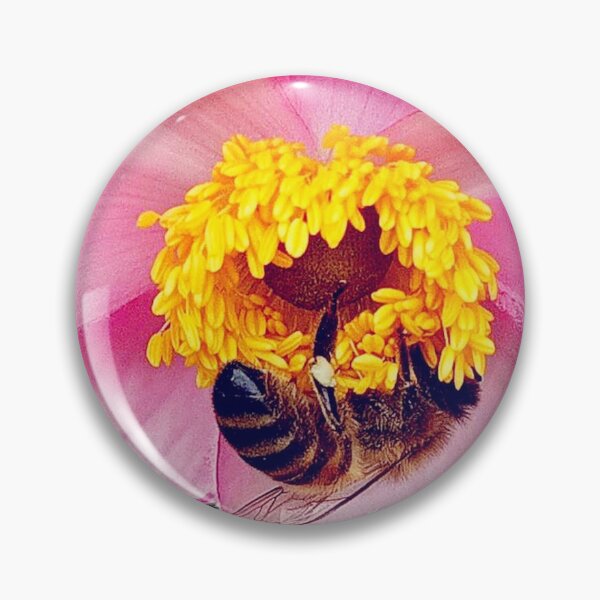 Item preview, Industrious bee on Japanese anemone designed and sold by angel1.
