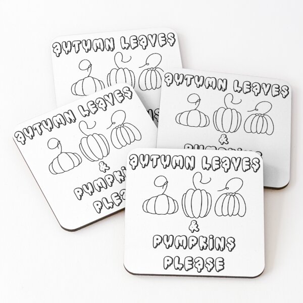 Item preview, Autumn Leaves and Pumpkins Please | Whimsical Autumn and Halloween Delights Collection designed and sold by Ali Doodles.