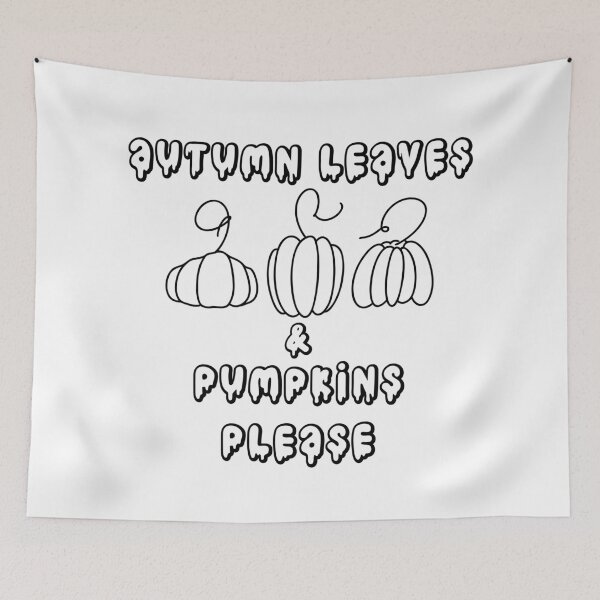 Item preview, Autumn Leaves and Pumpkins Please | Whimsical Autumn and Halloween Delights Collection designed and sold by Ali Doodles.