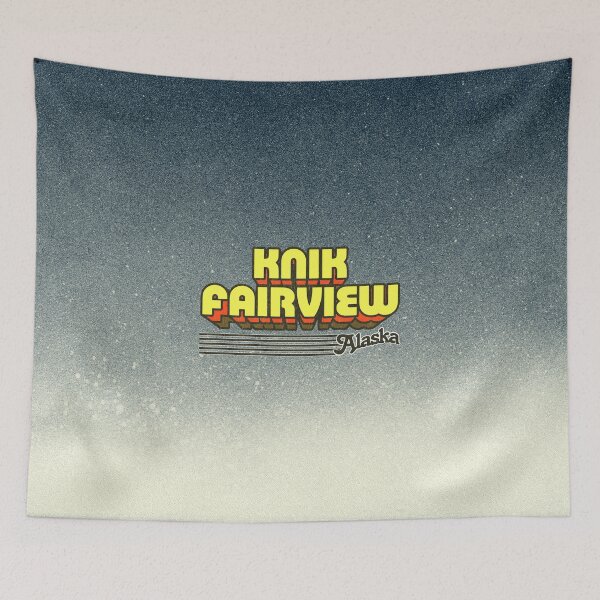 Item preview, Knik-Fairview, Alaska | Retro Stripes designed and sold by retroready.