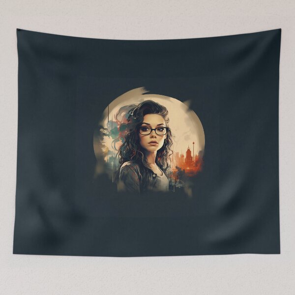 Item preview, Orphan Black Fan Art 1 (Sarah Manning) designed and sold by AwesomeAiArt.
