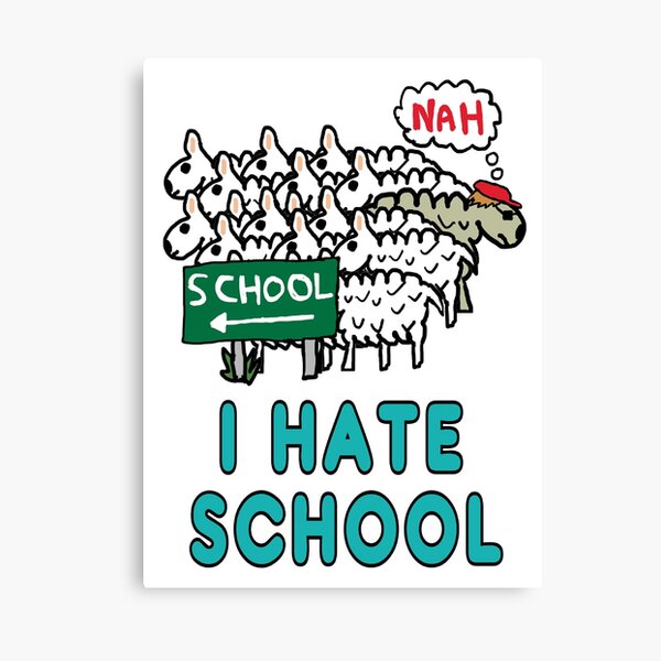 Item preview, I Hate School designed and sold by Mark-Ewbie.