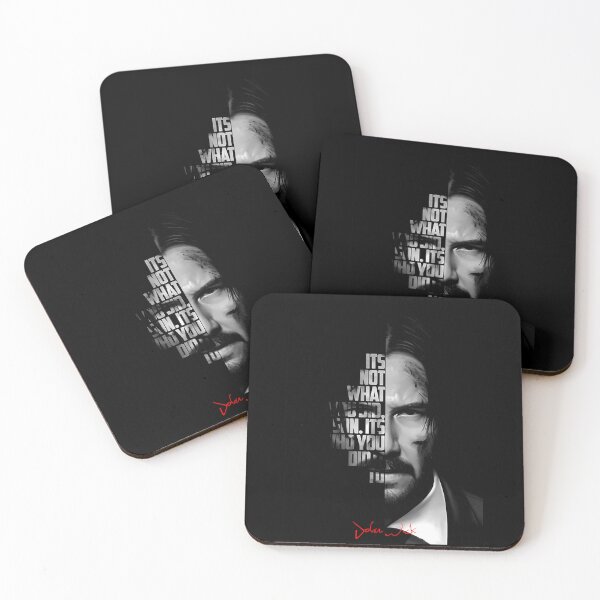 Item preview, Black and white John Wick quote. designed and sold by LavaAryana.