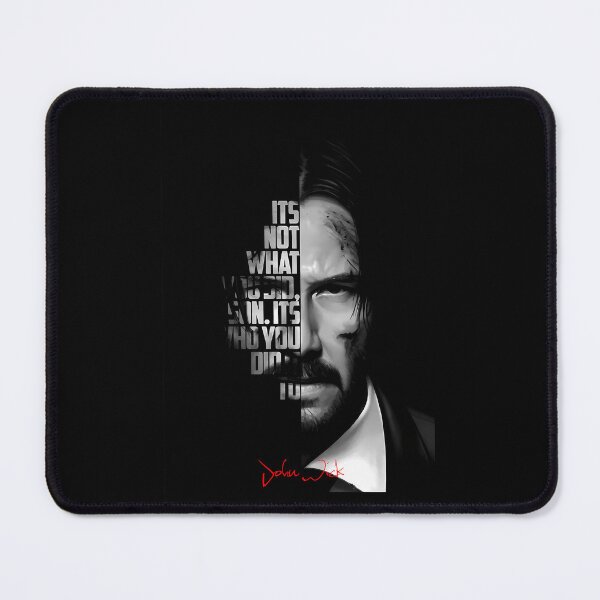 Item preview, Black and white John Wick quote. designed and sold by LavaAryana.