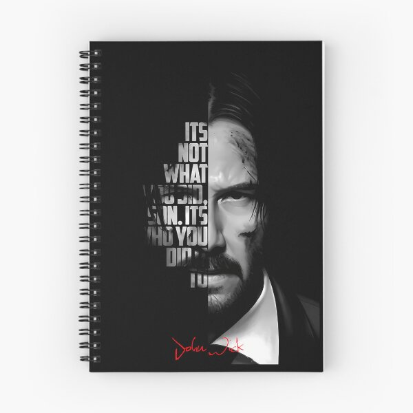 Item preview, Black and white John Wick quote. designed and sold by LavaAryana.