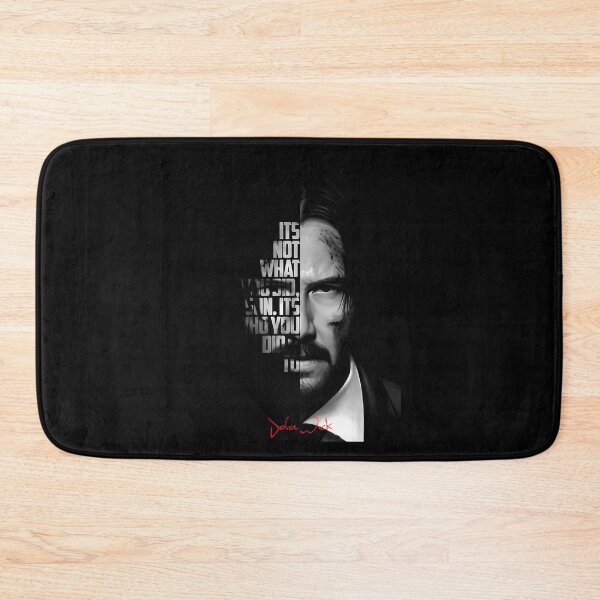 Item preview, Black and white John Wick quote. designed and sold by LavaAryana.