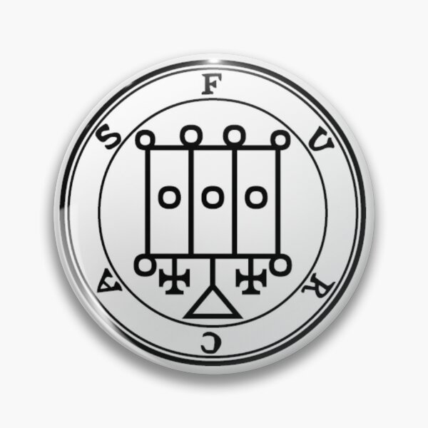 Item preview, Seal of Solomon Sigil of Furcas designed and sold by patternshoprad.