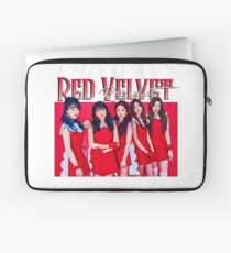 Red Velvet Band Tee Laptop Sleeve